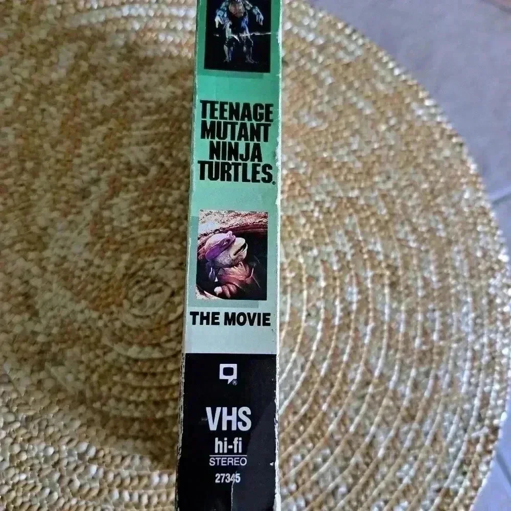 TEENAGE MUTANT NINJA TURTLES 1990 VHS THE MOVIE - Picture 5 of 8